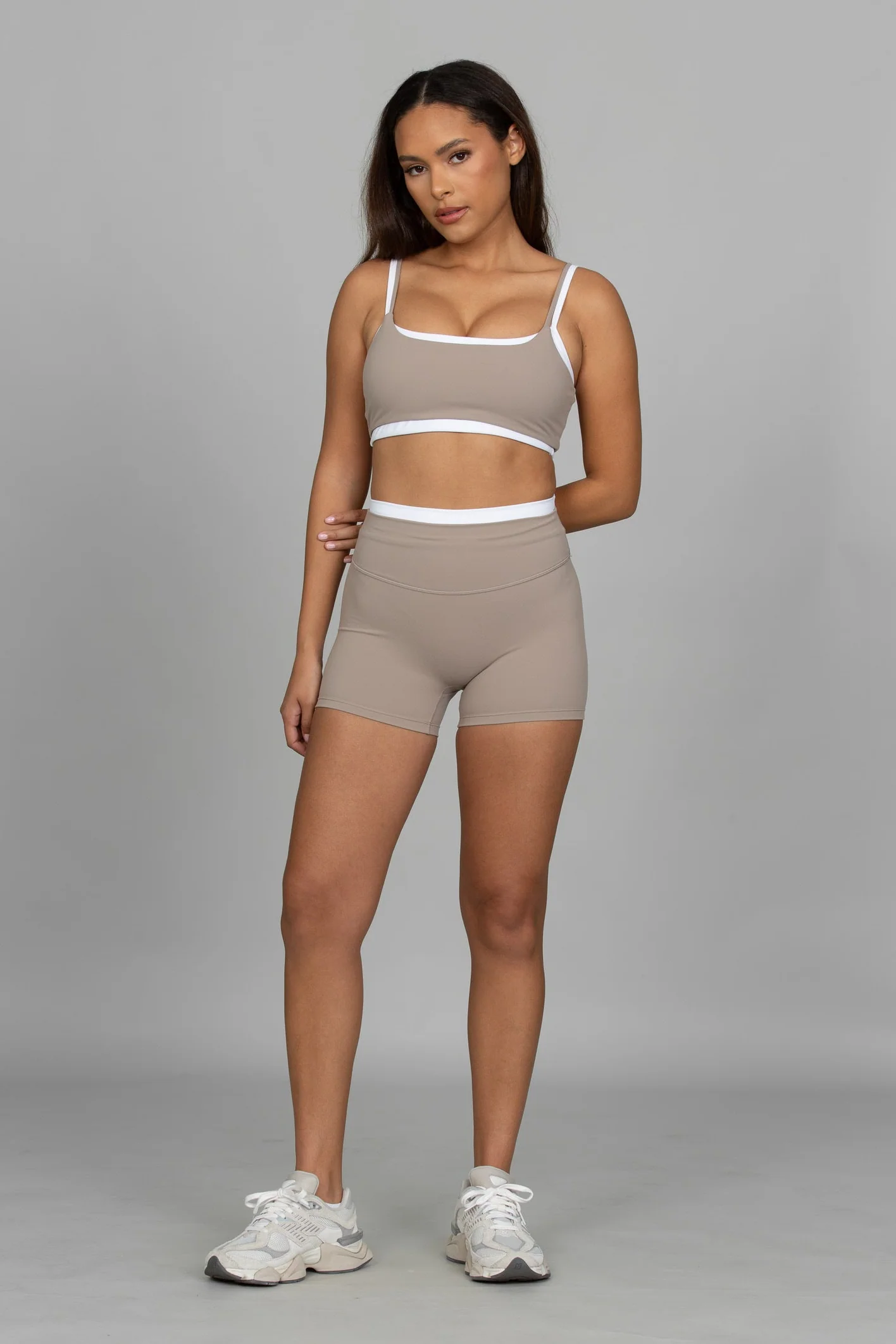 Taupe Double Layer StrydeForm Bra - Image 8